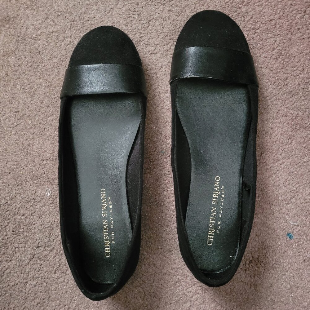 Christian Siriano Velvet Ballet Flats